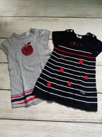 Lot 2 robes 👗 12 m - Orchestra