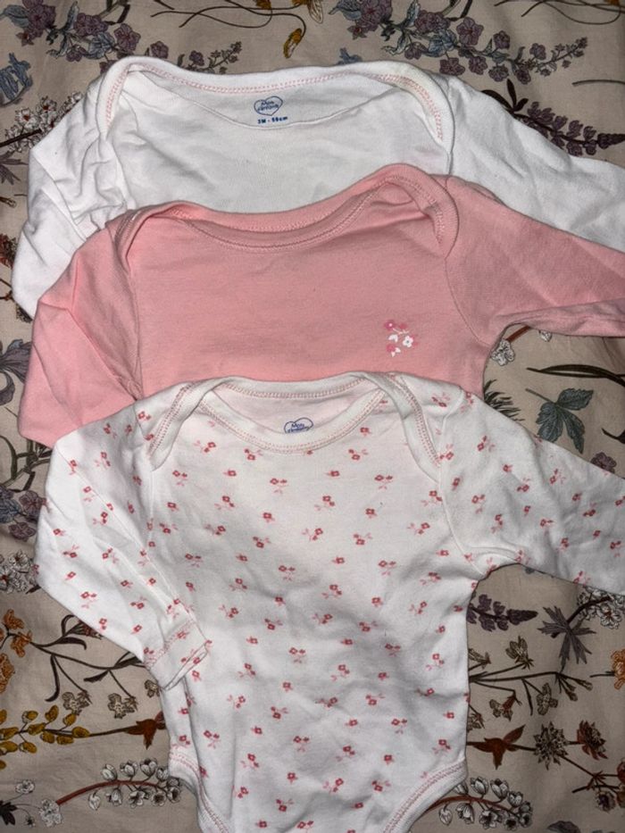 Lot de 3 bodies mots d’enfants - photo numéro 2
