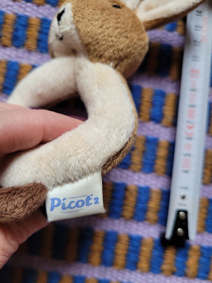 Hochet peluche lapin - photo numéro 2