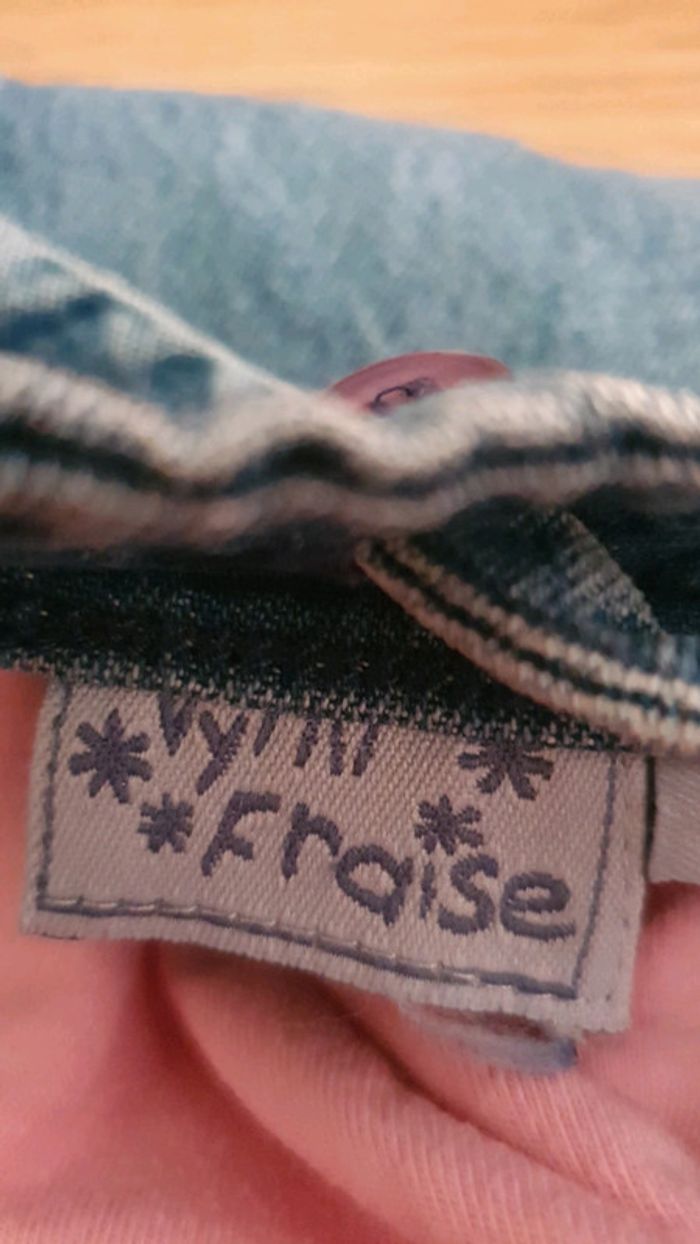 robe avec bretelles et tee shirt 2 ans - photo numéro 5