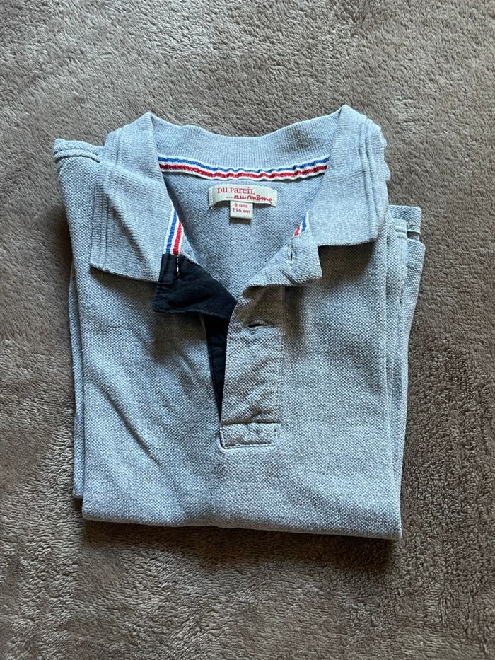 Polo manches longues garçon - photo numéro 2