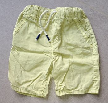 Short jaune Obaïbi 12 mois
