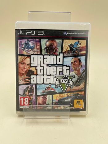 Jeu vidéo GTA 5 sur console PlayStation 3