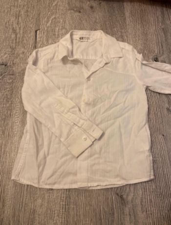 Chemise blanche _ H&M _ 5 ans _ 110 cm