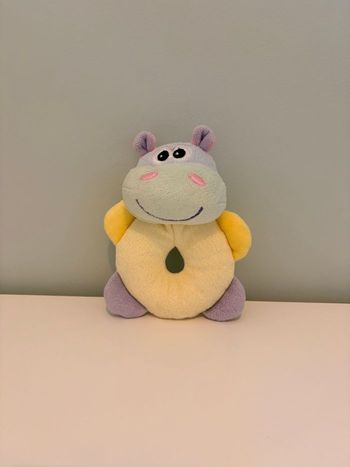 Joli hochet mixte en peluche avec grelot à l’intérieur - très bon état