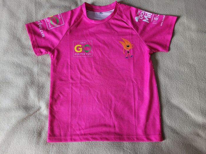 T-shirt de sport ineos go run for fun ys - photo numéro 2