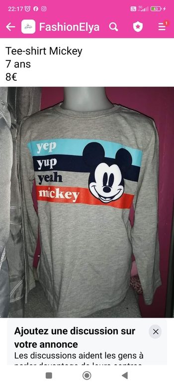 Tee-shirt Mickey