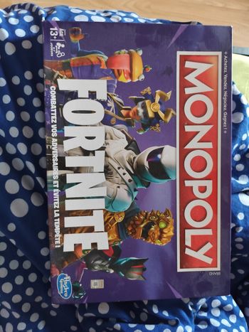 Jeu Monopoly fornite 