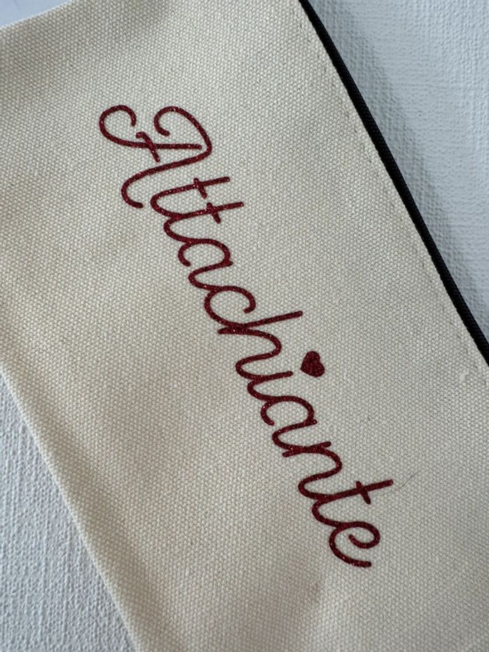 Pochette/trousse - Attachiante rouge 🌻 - photo numéro 2