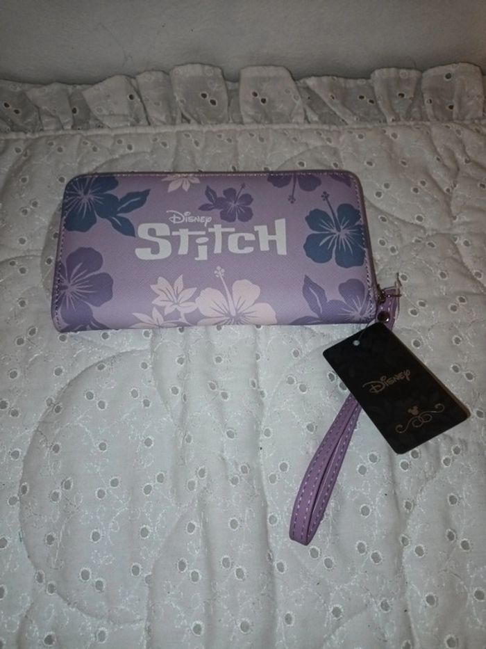 Portefeuille disney stitch et angel - photo numéro 2