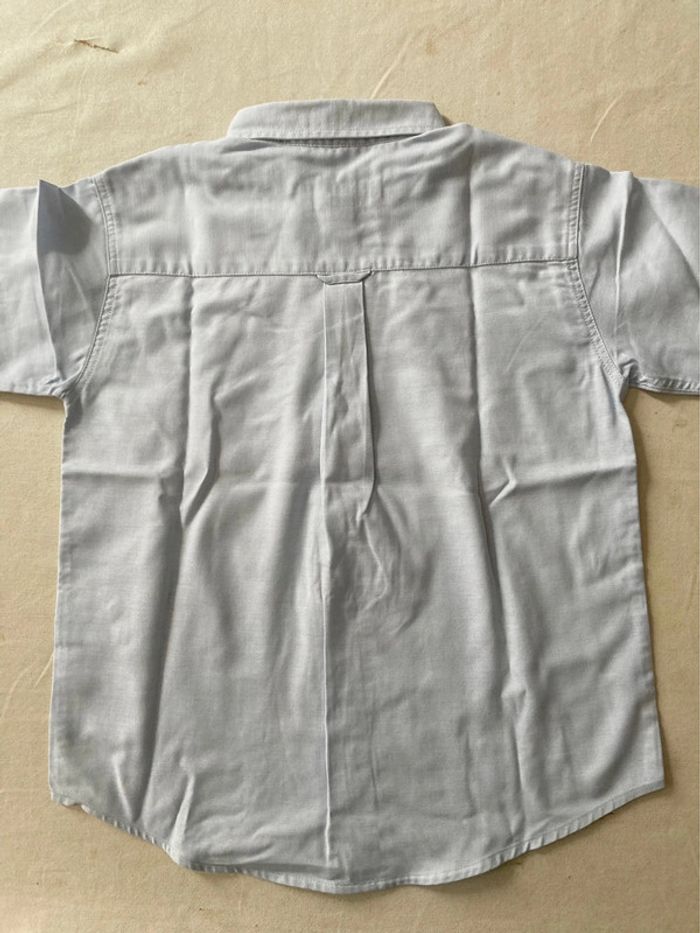 Chemisette chambray bleue Kiabi 5 ans - photo numéro 4