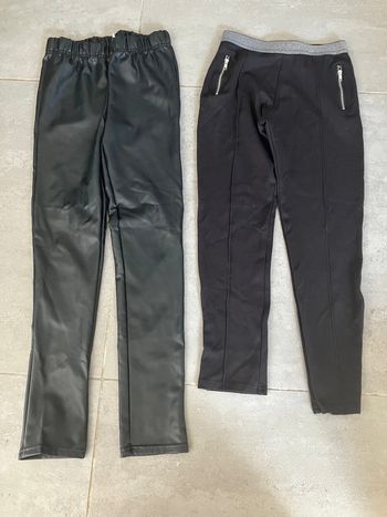 Lot 2 pantalons filles 10 / 12 ans