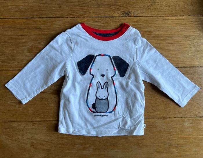T-shirt ML Obaïbi 12 mois - photo numéro 2