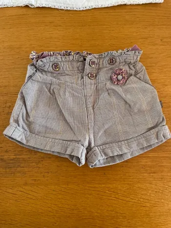 Short 18 mois fille sergent major