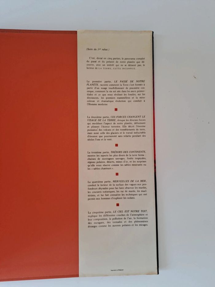 Livre "la terre cette inconnue " #reader'sdigest - photo numéro 3