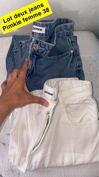 Lot de deux jeans Pimkie femme taille  38
