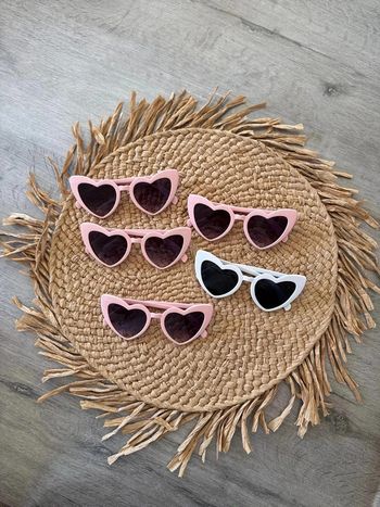 Lot 5 paires de lunettes evjf mariage