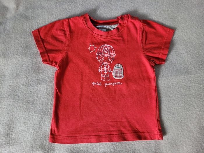 t-shirt manches courtes 18 mois orchestra - photo numéro 2