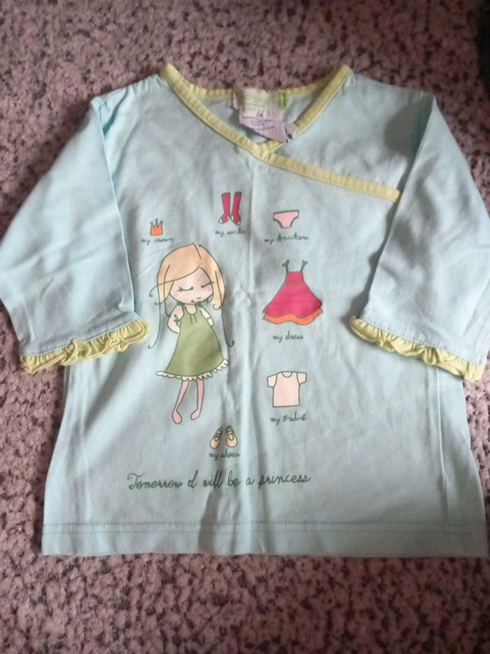 Blouse prémaman orchestra taille 2ans - photo numéro 1