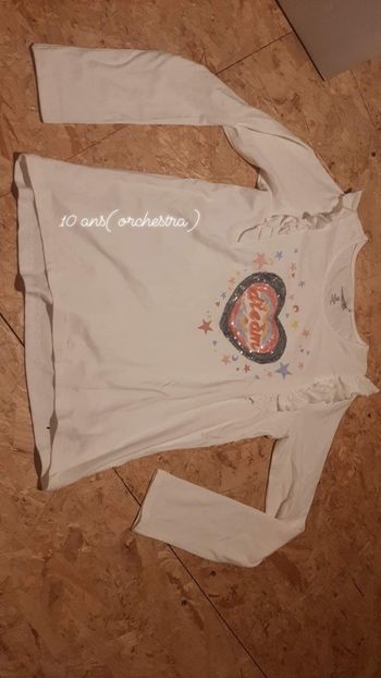 Blouse / polo fille 10 ans
