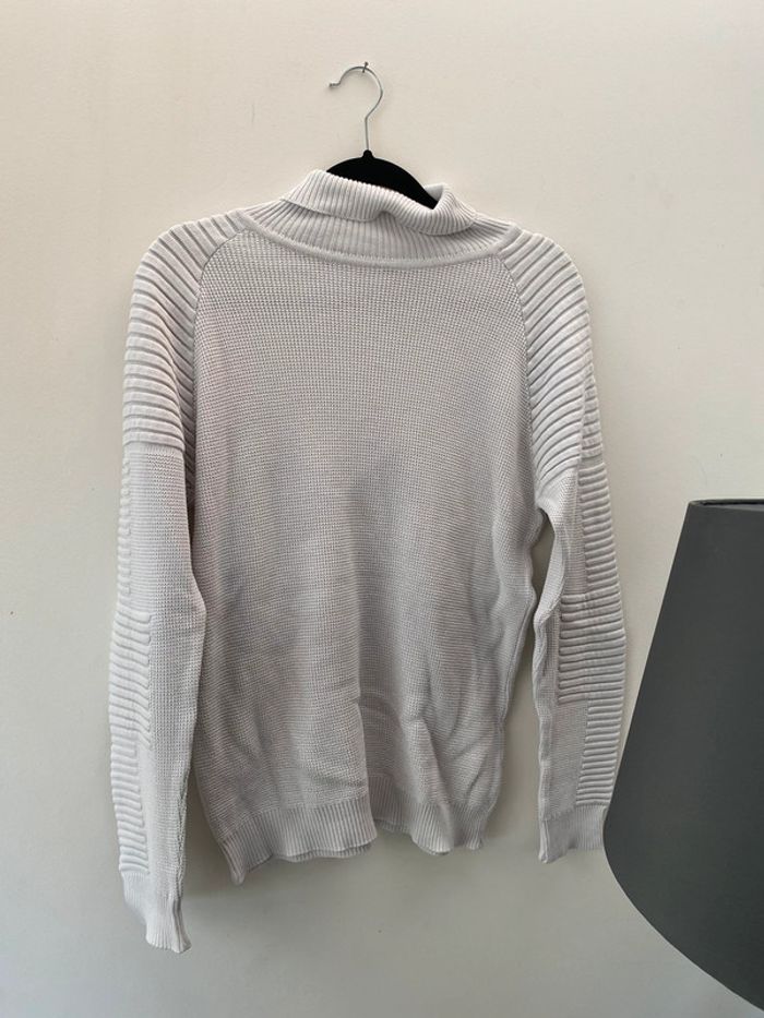 Pull homme blanc