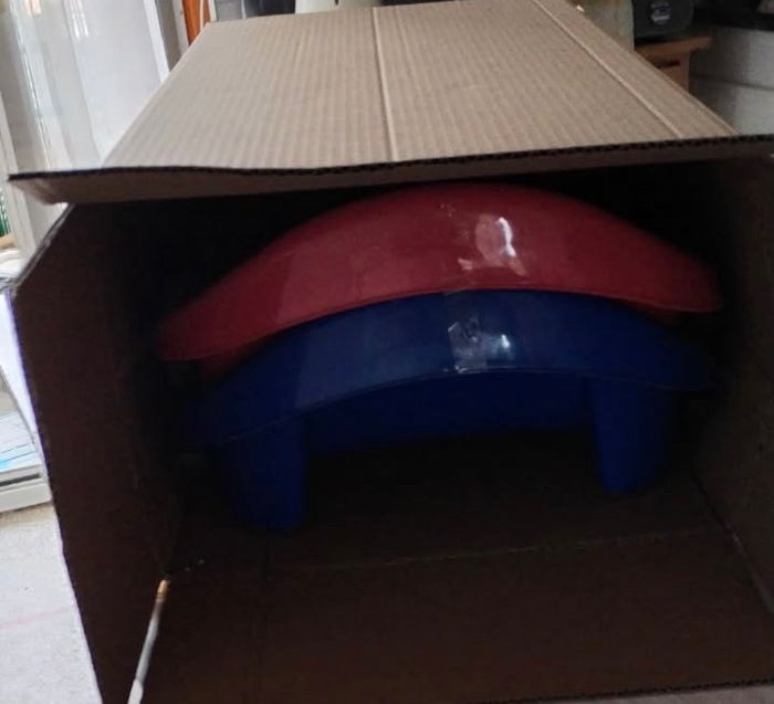 Lot de luge trés chou pour enfants, une rose et une blessé - photo numéro 8