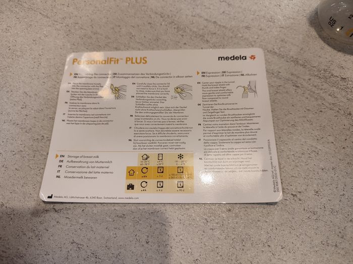 Accessoires tire lait medela taille téterelles L - photo numéro 7