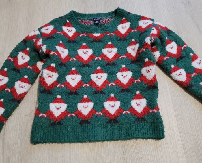 Pull père Noël 3 ans