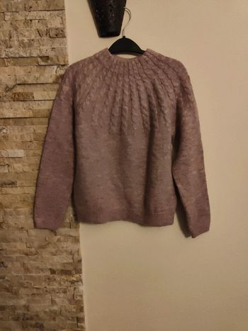 Pull rose mauve Okaïdi 10 ans