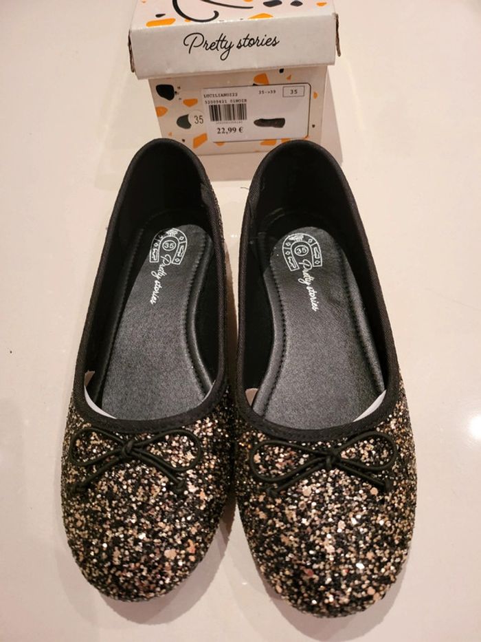 Ballerines paillettées 35 - photo numéro 3