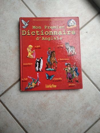 Mon premier dictionnaire d'anglais