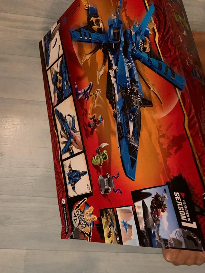 Boite VIDE Lego Ninjago Legacy 70668 Jay ´s storme fighter - photo numéro 3