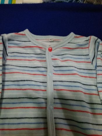 Pyjama velours bébé garçon 3 mois