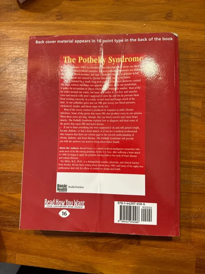 Livre the potbelly syndrome - photo numéro 3