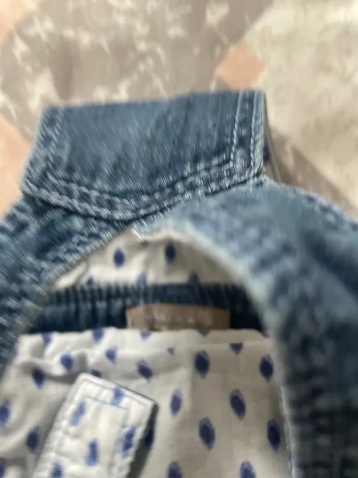 Robe salopette jeans fille - photo numéro 4