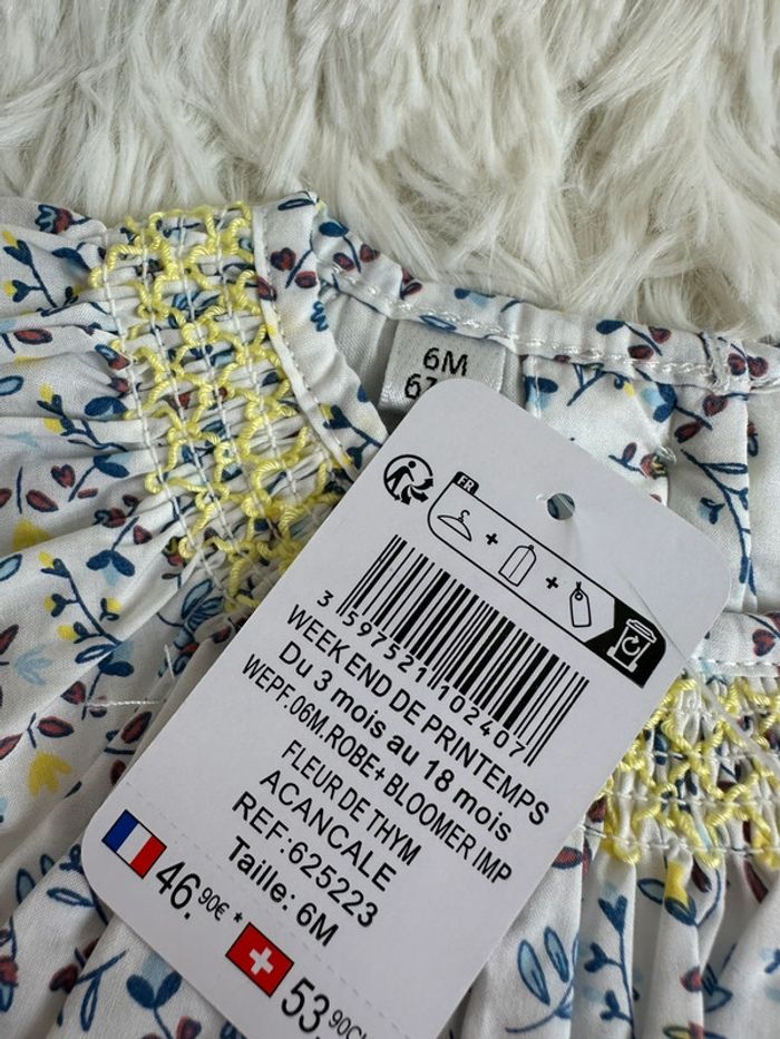 Robe et bloomer Marese taille 6 mois - photo numéro 5