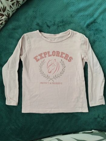 T-shirt role pâle gemo 4 ans