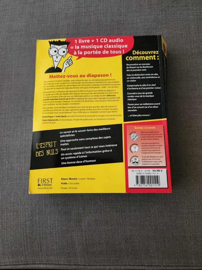 Livre La musique classique pour les nuls - photo numéro 2