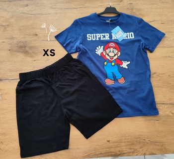 Ensemble pyjamas Mario super Mario xs
