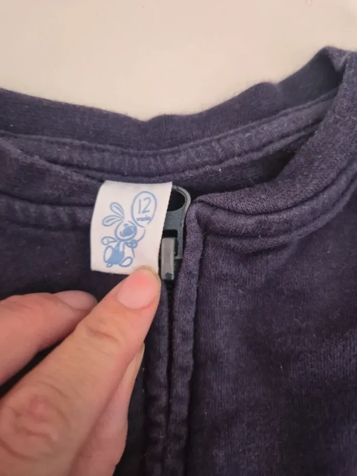 Gilet zippé 12 mois - photo numéro 7