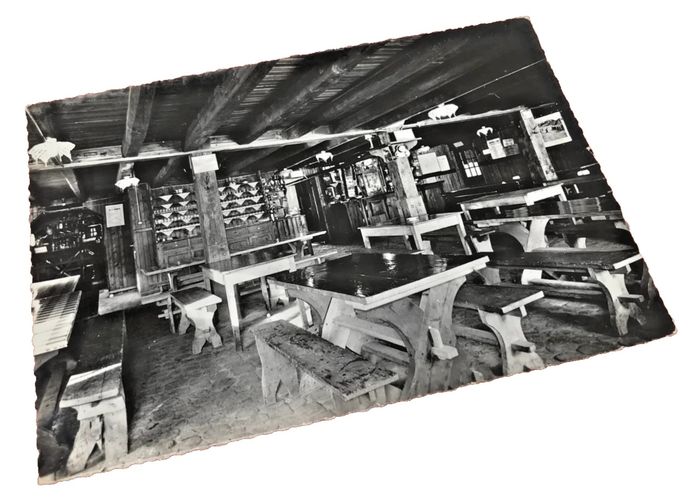 Carte postale ancienne Megève (Haute-Savoie) Chalet-Hôtel de Rochebrune