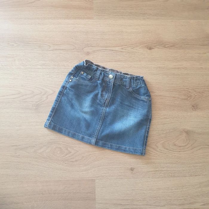 🩷 Jupe en jean 6 ans Tape à l'œil TAO #emyfleury_6ansfille - photo numéro 3