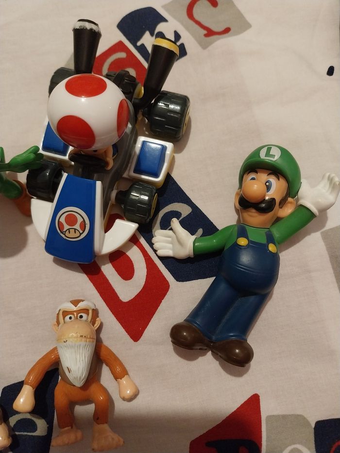 Lot Figurines Super Mario Donkey Kong Kart Kellogs - photo numéro 3