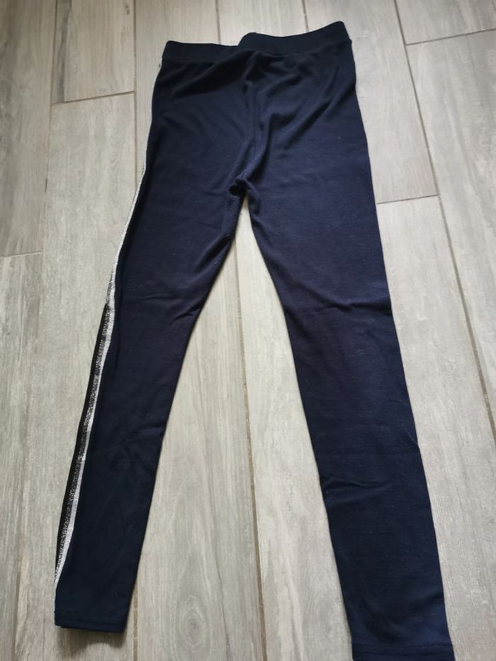 Pantalon legging jogging bleu marine taille 36/38