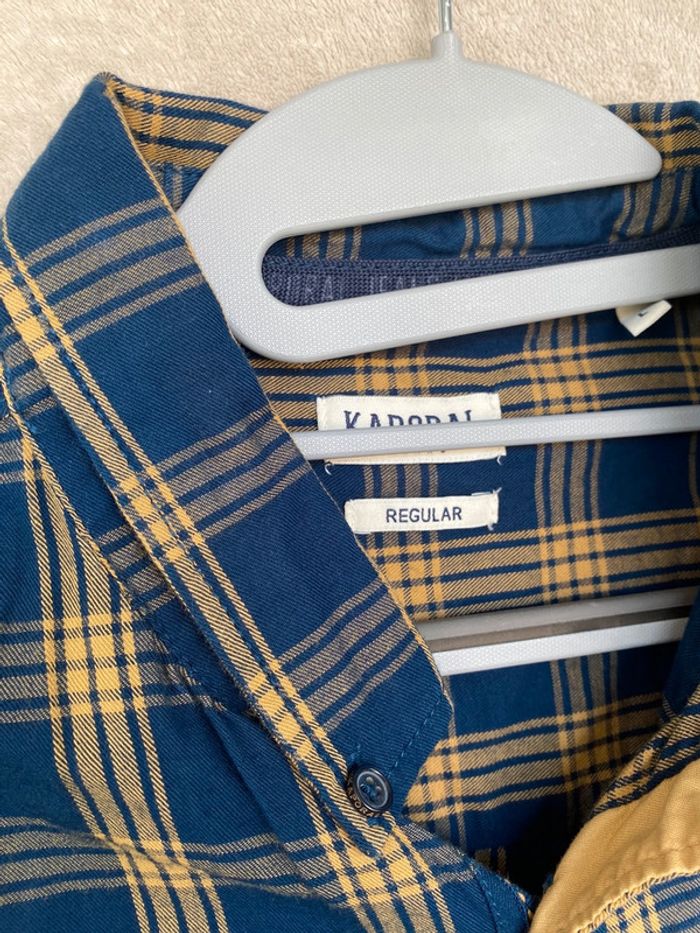 Chemise à carreaux homme - photo numéro 4