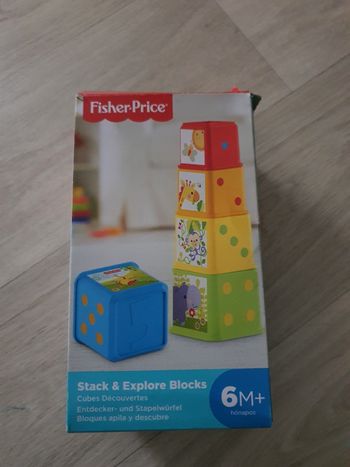 Cubes découvertes enfant FISHER PRICE
