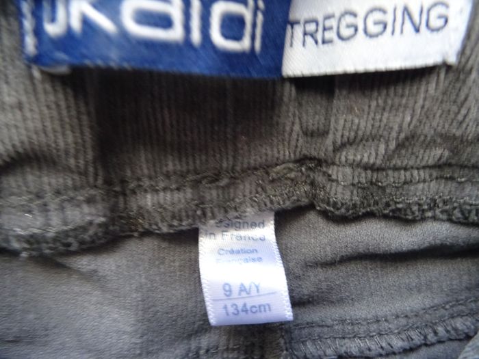 Pantalon tregging en velours - 9 ans - photo numéro 2