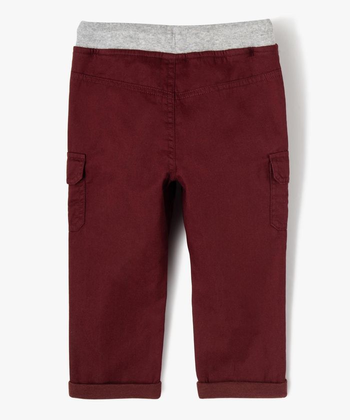 Pantalon cargo doublé taille élastique 3a - photo numéro 6