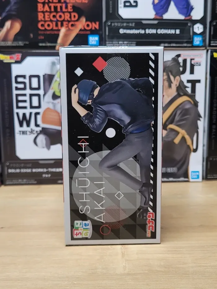Figurine Détective Conan Shuichi Akay Lay Down Version Chokonose Luminasta Sega - photo numéro 3