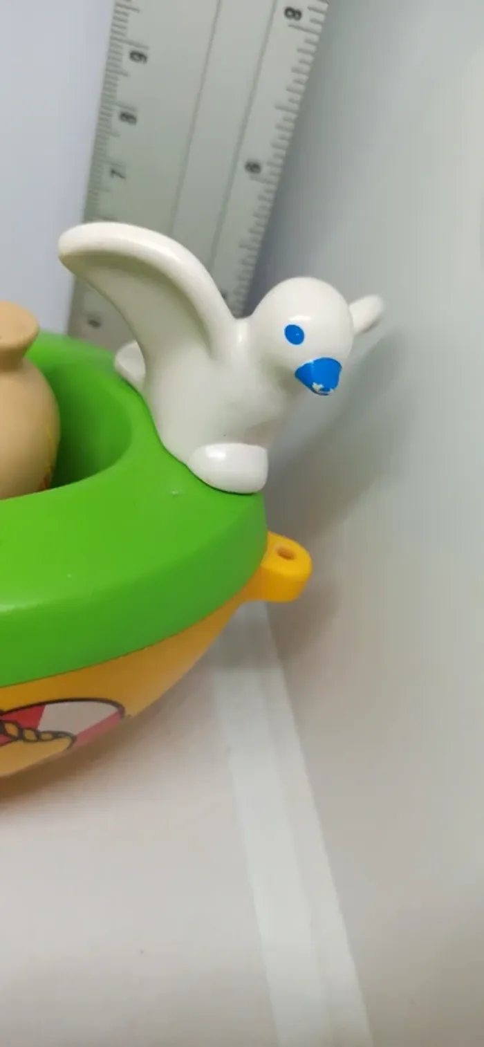 Bateau de pêche avec mouette playmobil 123 - photo numéro 3